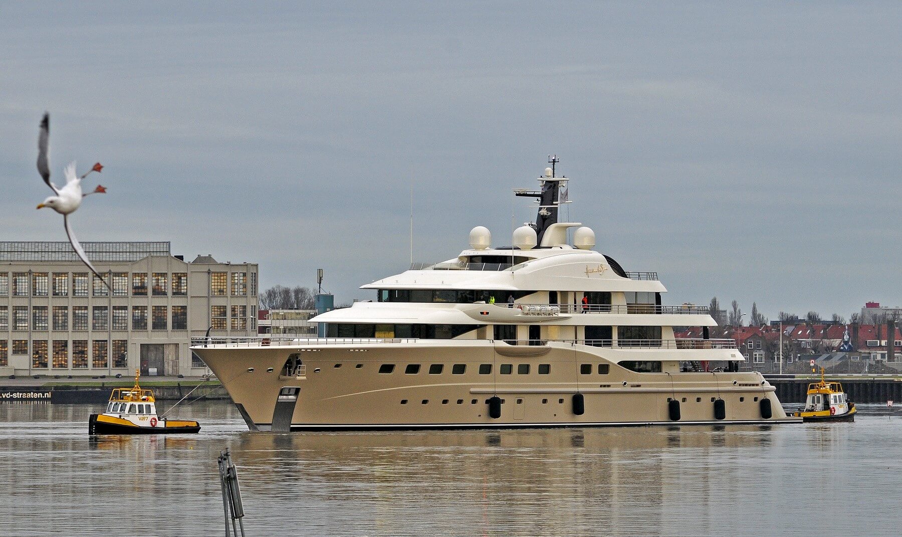 Amels 83m Superyacht Here Comes The Sun Underway Delivery